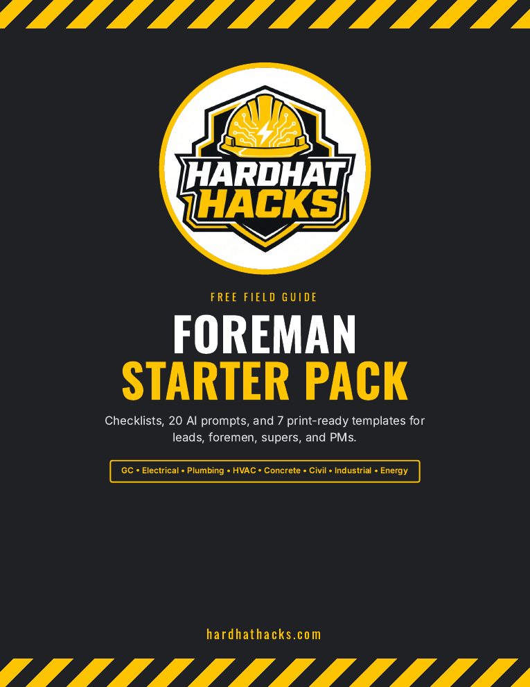 Foreman Starter Pack cover