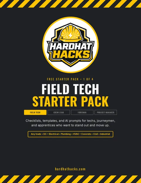 Cover of the Field Tech Starter Pack