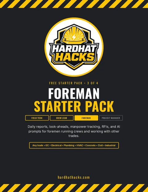 Cover of the Foreman Starter Pack